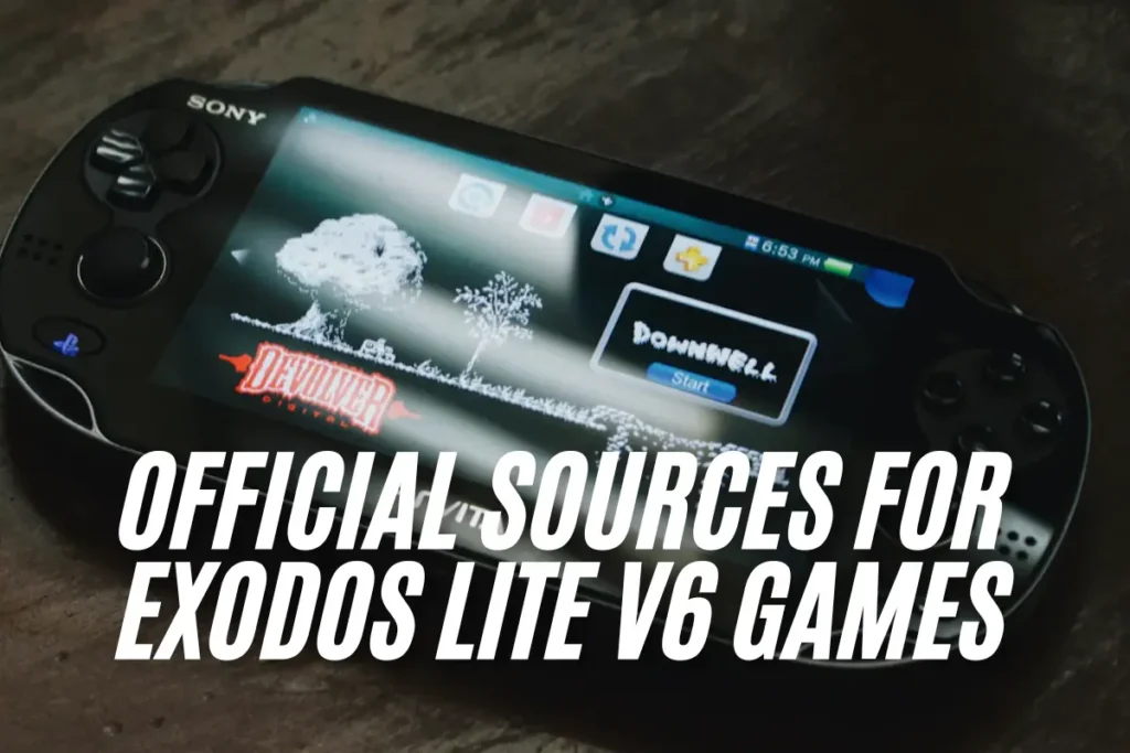 Official Sources for Exodos Lite V6 Games