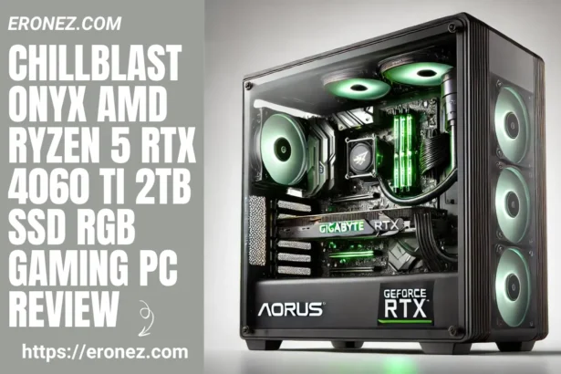 Chillblast Onyx AMD Ryzen 5 RTX 4060 Ti 2TB SSD RGB Gaming PC Review