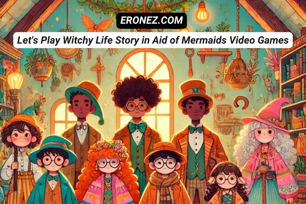 Let's Play Witchy Life Story in Aid of Mermaids Video Games